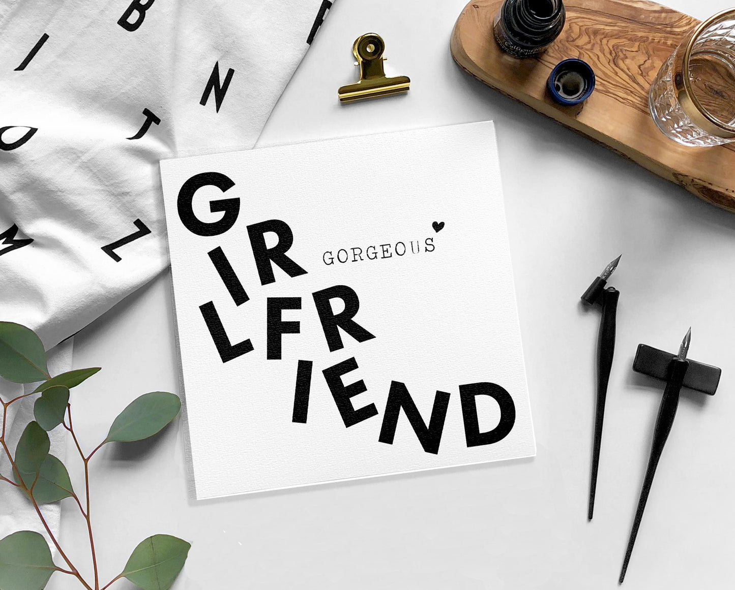 BOYFRIEND / GIRLFRIEND Birthday card / Blank card