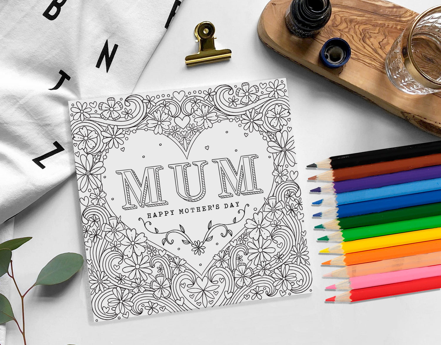 Colouring Cards + Gifts
