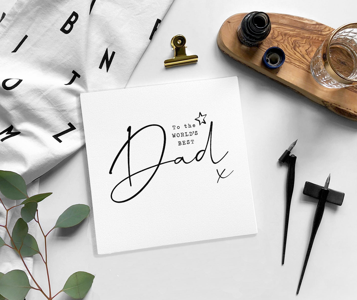 DAD Birthday Card / Father's Day Card /Blank Card